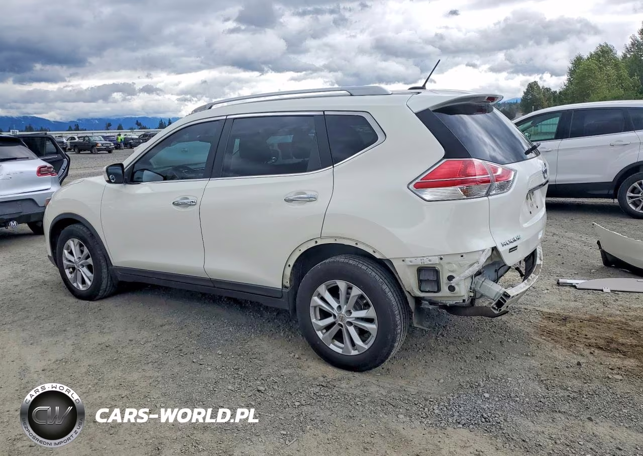 2015 Nissan Rogue Sv VIN:KNMAT2MT9FP559414 - 2