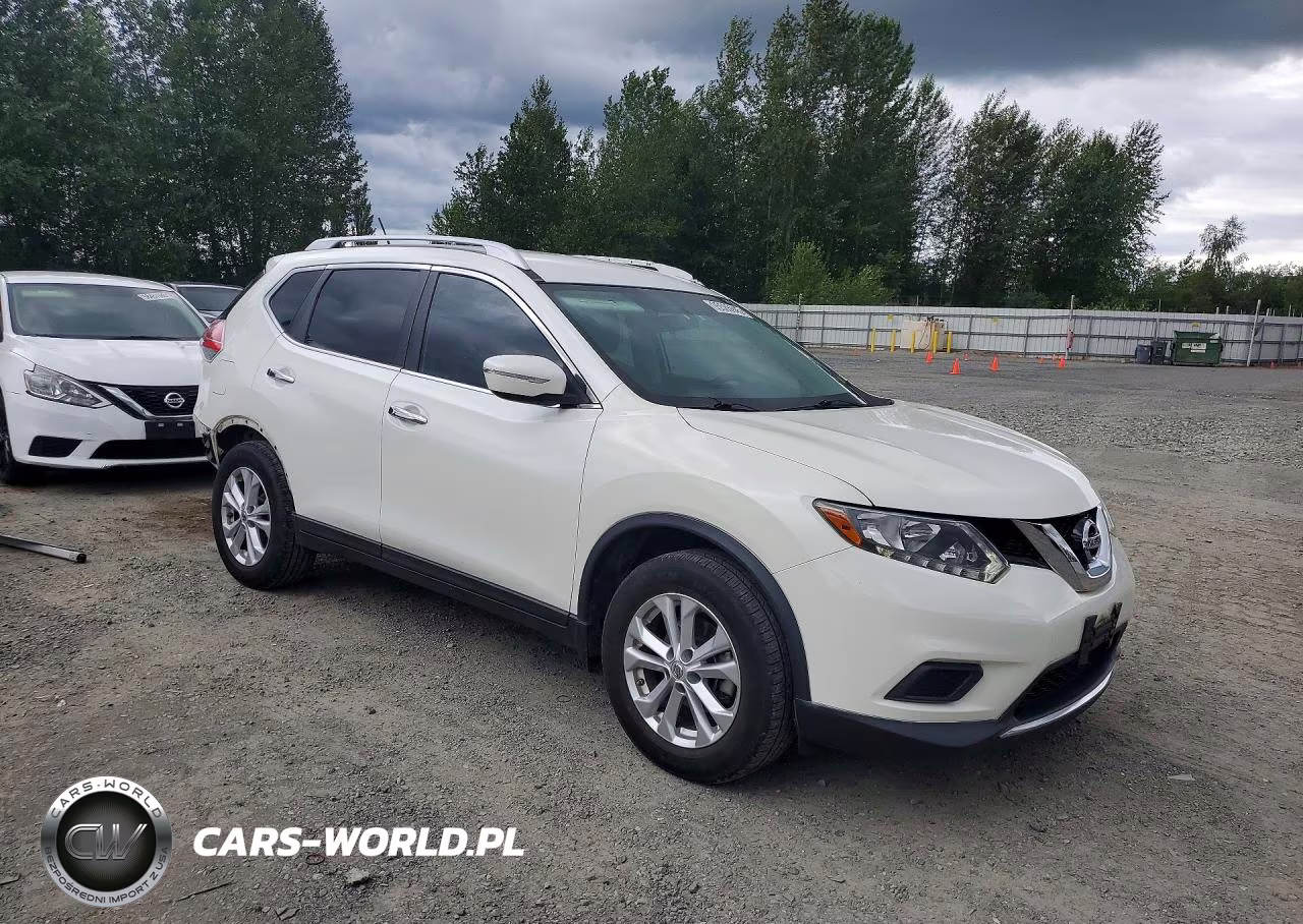 2015 Nissan Rogue Sv VIN:KNMAT2MT9FP559414 - 4