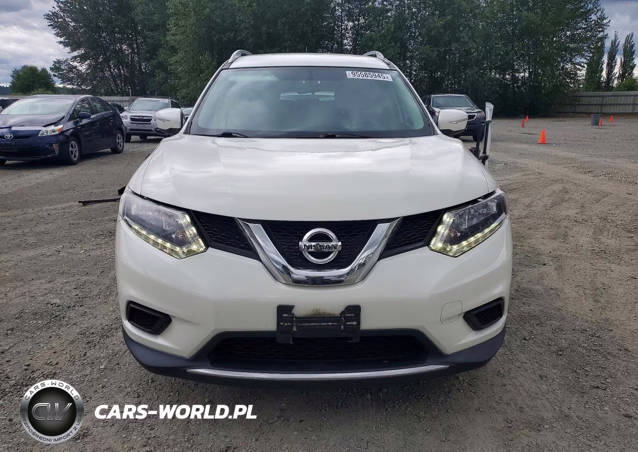 2015 Nissan Rogue Sv VIN:KNMAT2MT9FP559414 - 5