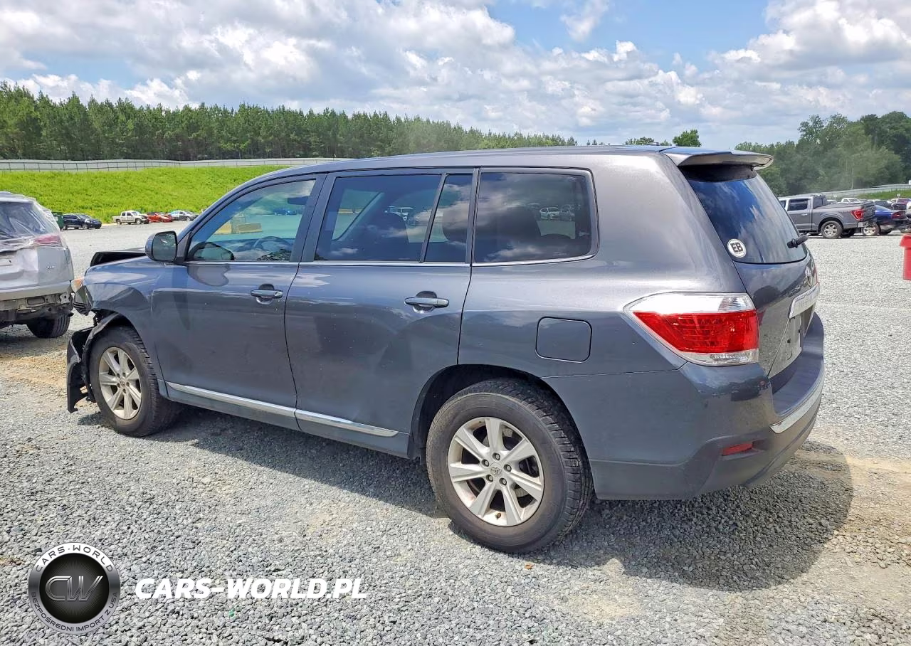 2012 Toyota Highlander Base VIN:5TDZK3EH9CS057767 - 2