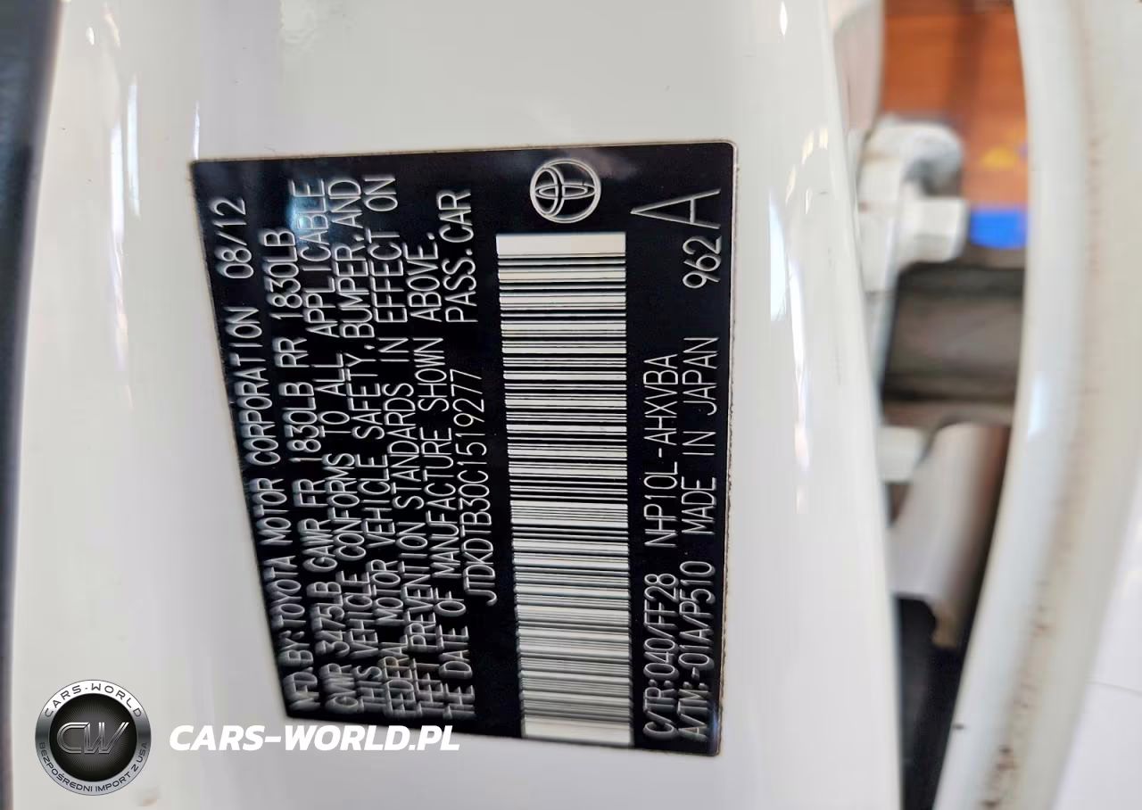 2012 Toyota Prius C Two VIN:JTDKDTB30C1519277 - 12