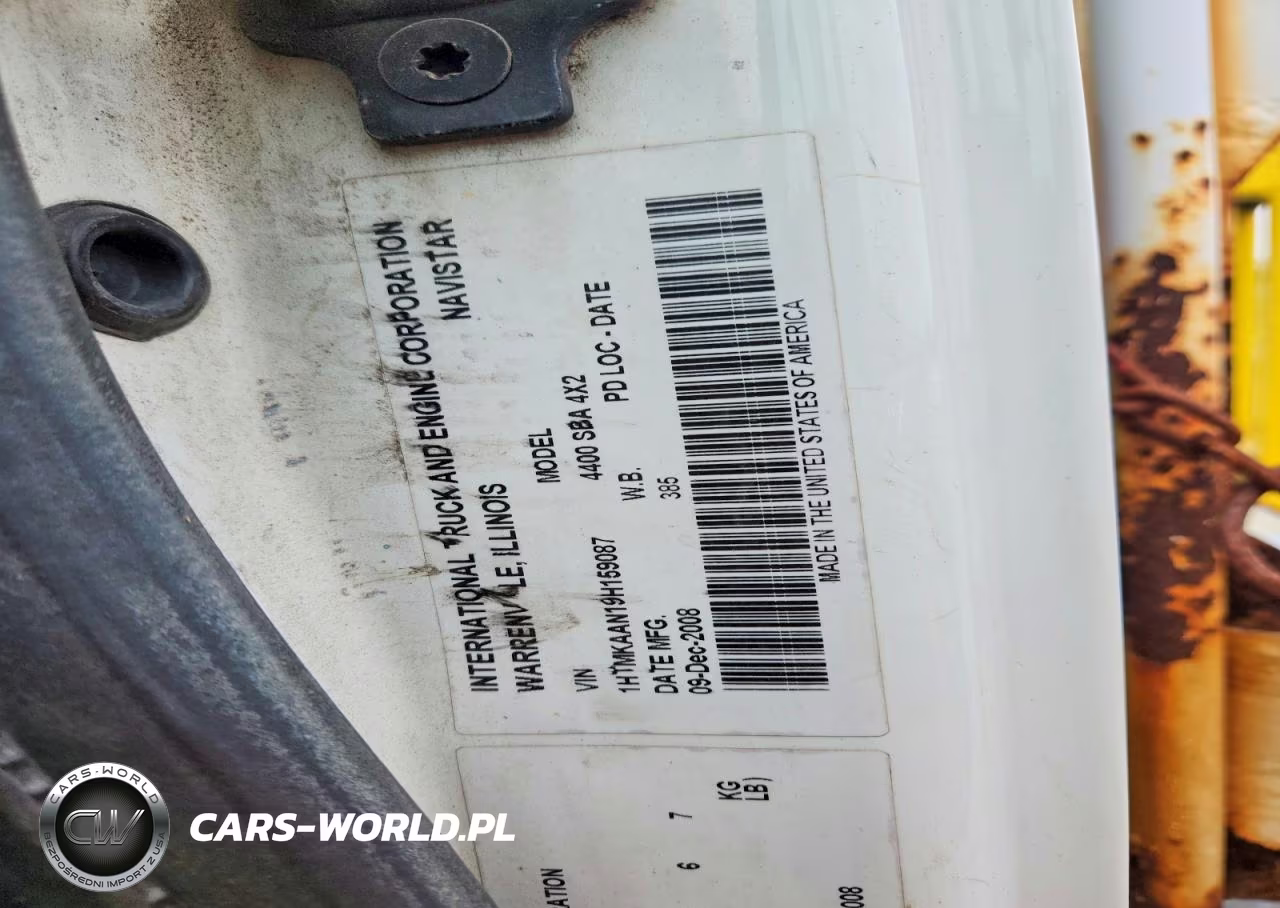 2009 International 4400 Dump Truck VIN:1HTMKAAN19H159087 - 11