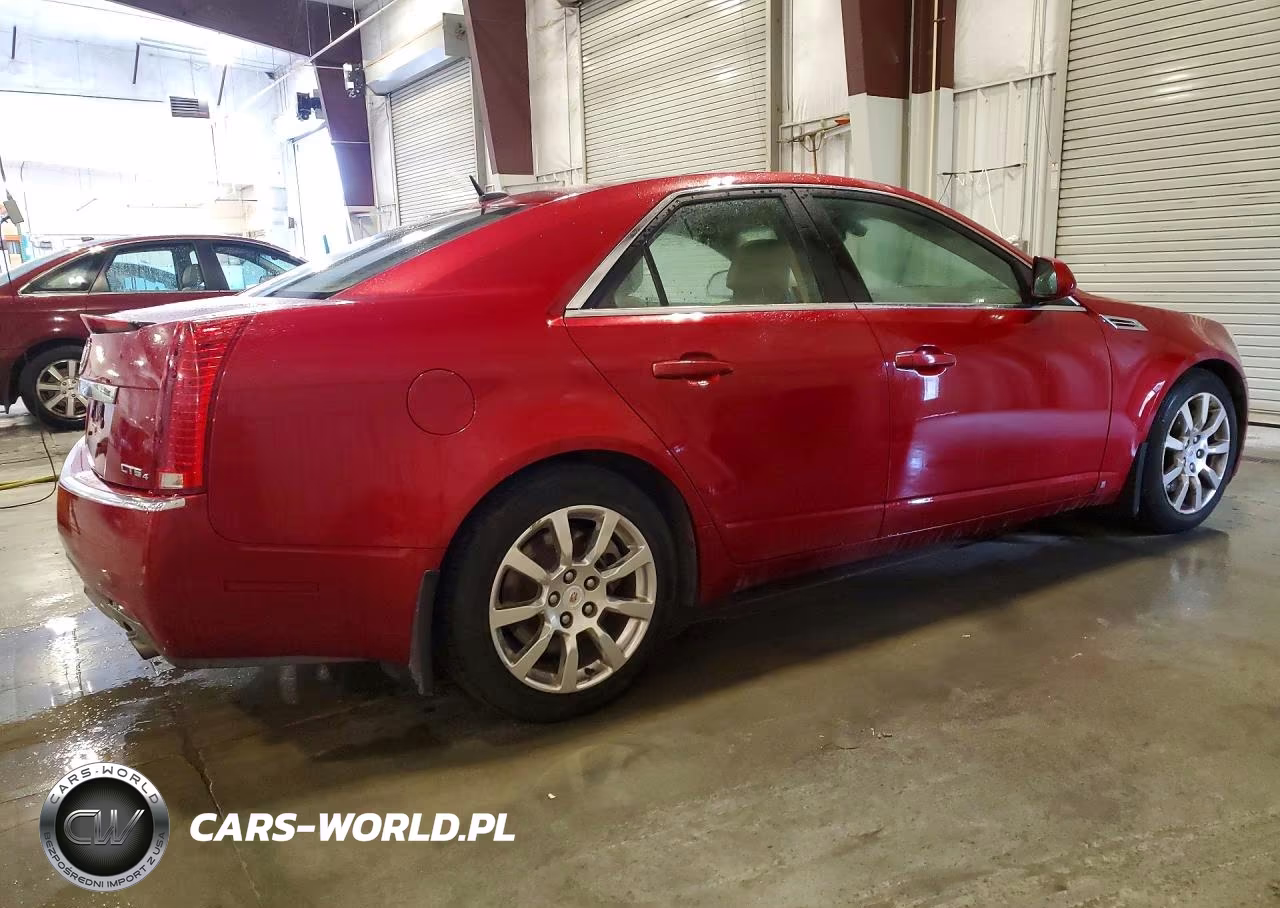 2008 Cadillac Cts Hi Feature V6 VIN:1G6DT57V280191409 - 3