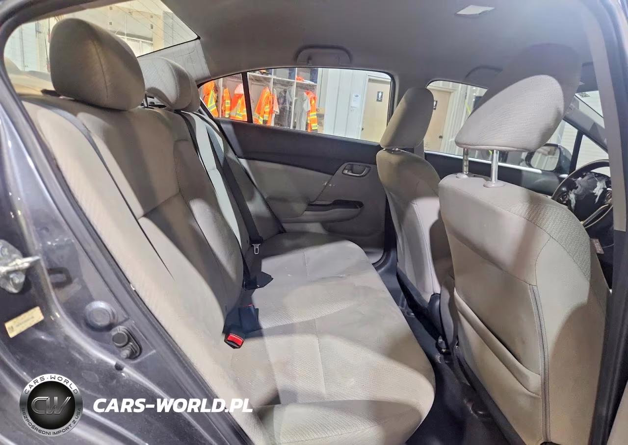 2013 Honda Civic Lx VIN:19XFB2F56DE021936 - 10