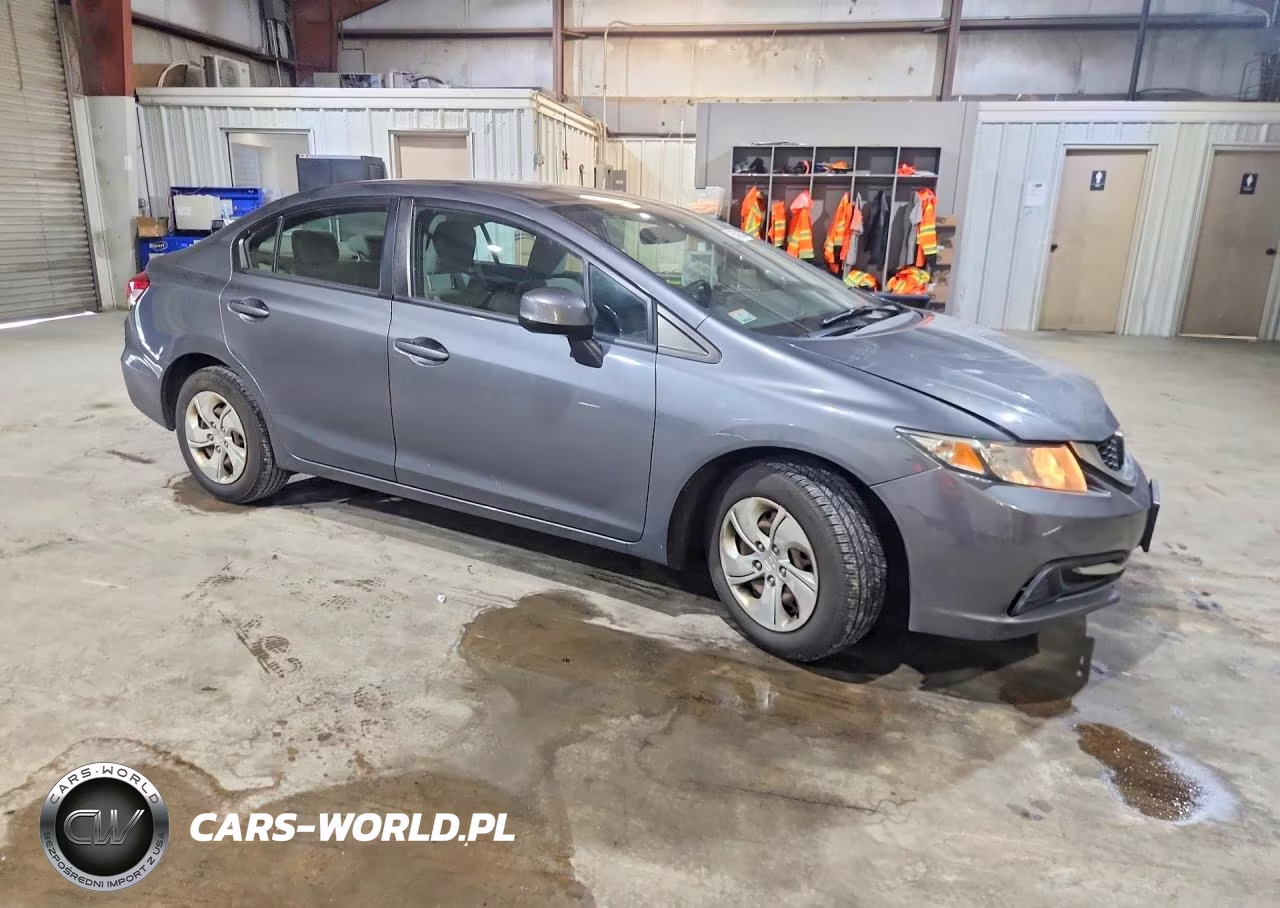 2013 Honda Civic Lx VIN:19XFB2F56DE021936 - 4