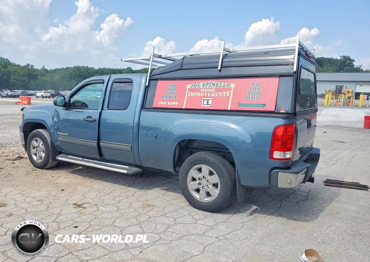 2011 GMC Sierra K1500 Sle VIN:1GTR2VE35BZ259597 - 2