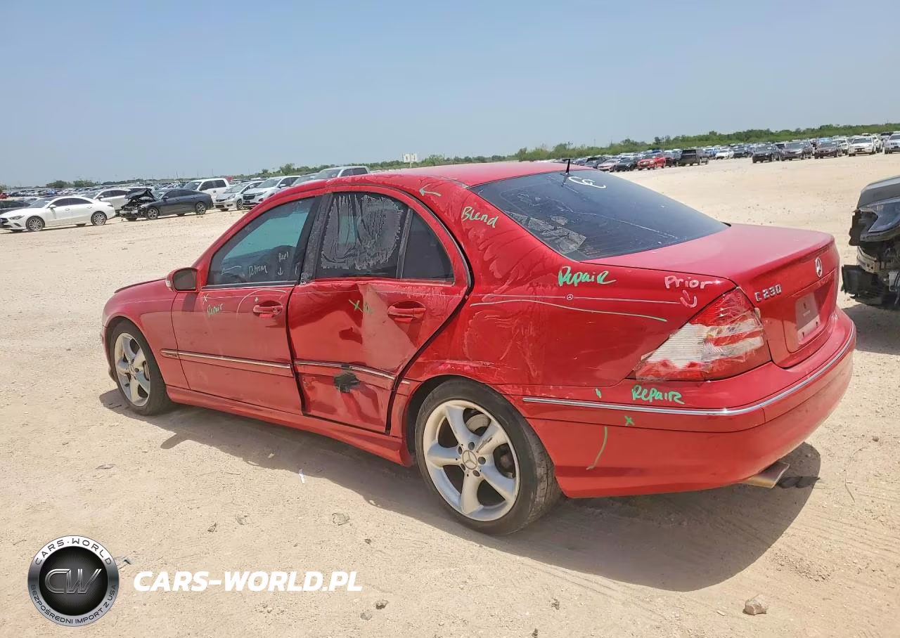 2006 Mercedes-Benz C 230 VIN:WDBRF52H56F832007 - 2