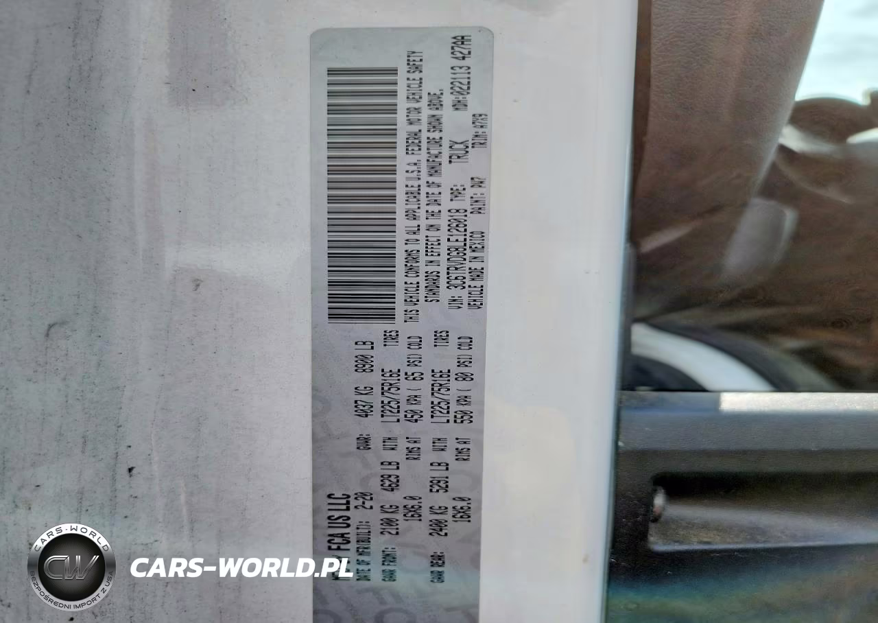 2020 Ram Promaster 2500 2500 High VIN:3C6TRVDG8LE126018 - 13