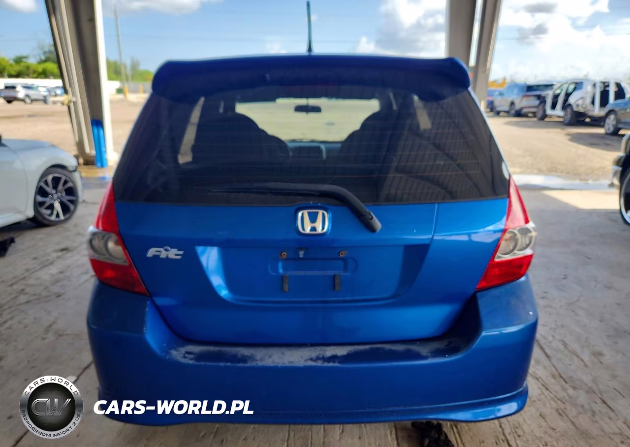 2007 Honda Fit S VIN:JHMGD38637S028689 - 6
