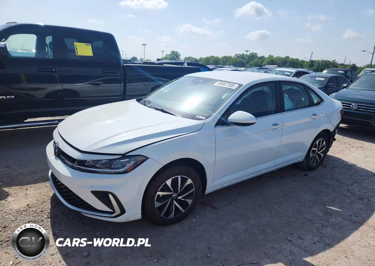 2025 Volkswagen Jetta S VIN:3VW5X7BU1SM024640 - 1