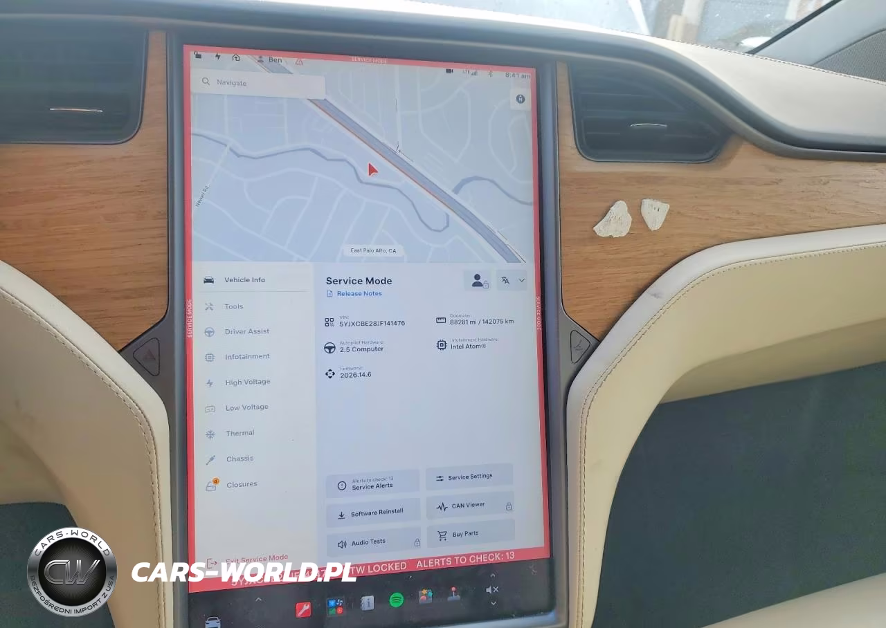 2018 Tesla Model X VIN:5YJXCBE28JF141476 - 9