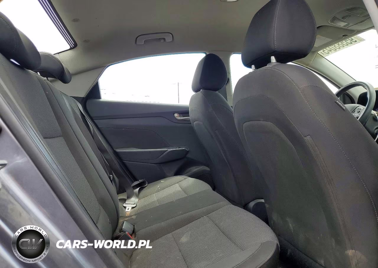 2019 Hyundai Accent Se VIN:3KPC24A3XKE071384 - 10