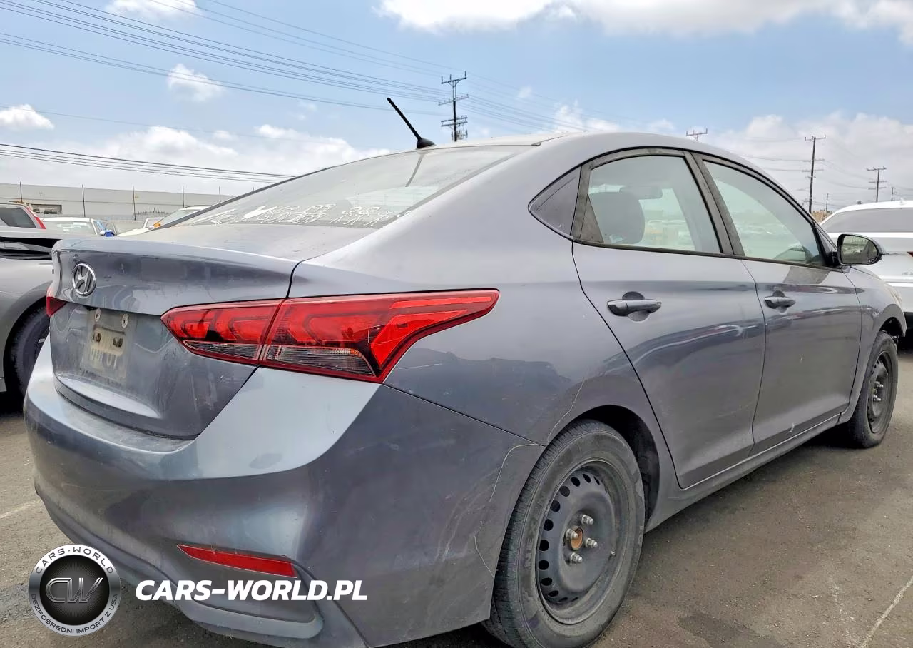 2019 Hyundai Accent Se VIN:3KPC24A3XKE071384 - 3