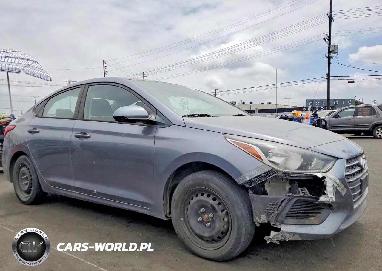 2019 Hyundai Accent Se VIN:3KPC24A3XKE071384 - 4