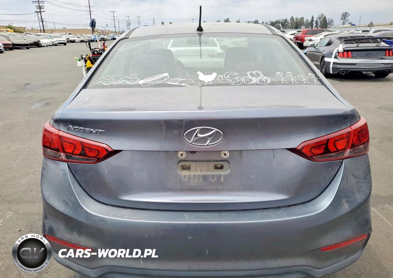 2019 Hyundai Accent Se VIN:3KPC24A3XKE071384 - 6