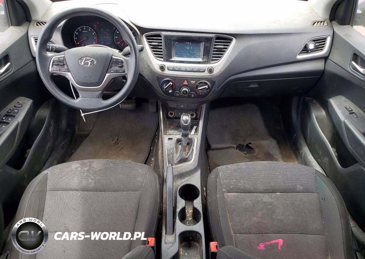 2019 Hyundai Accent Se VIN:3KPC24A3XKE071384 - 8
