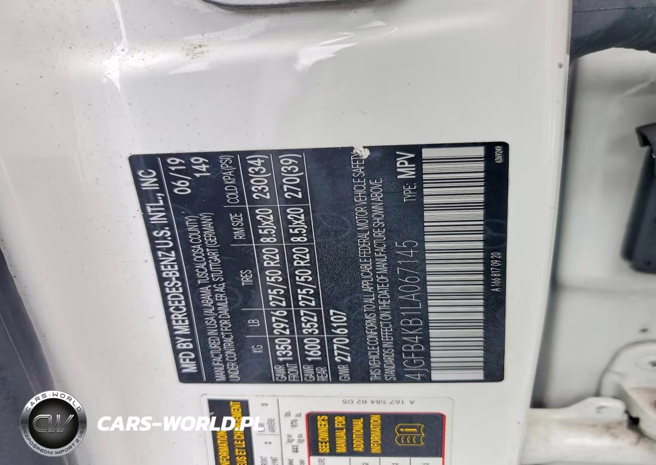 2020 Mercedes-Benz Gle 350 4Matic VIN:4JGFB4KB1LA067145 - 12