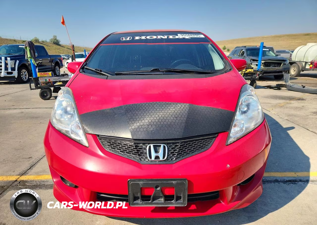 2010 Honda Fit Sport VIN:JHMGE8H49AC003628 - 5