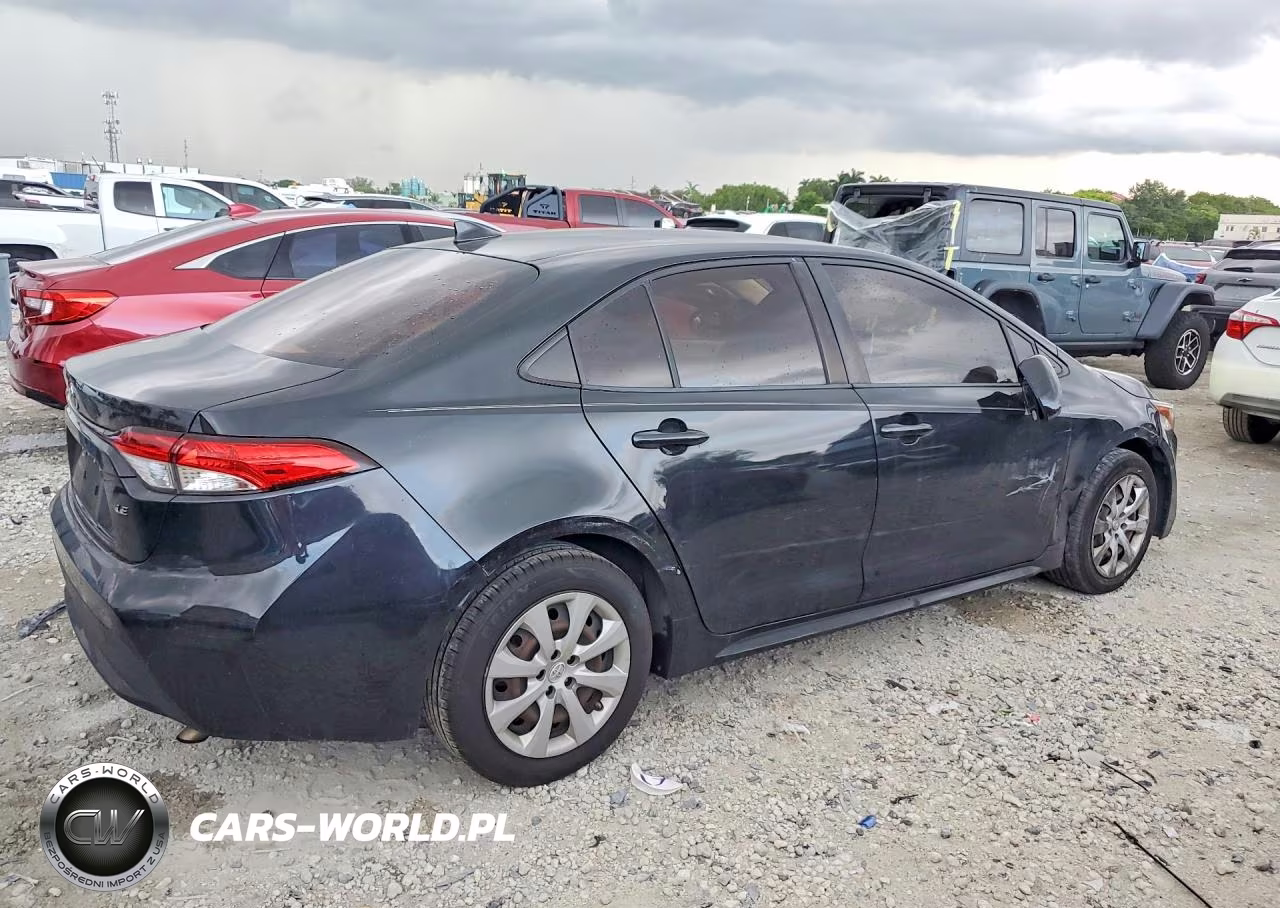 2021 Toyota Corolla Le VIN:JTDEPMAE5MJ169871 - 3