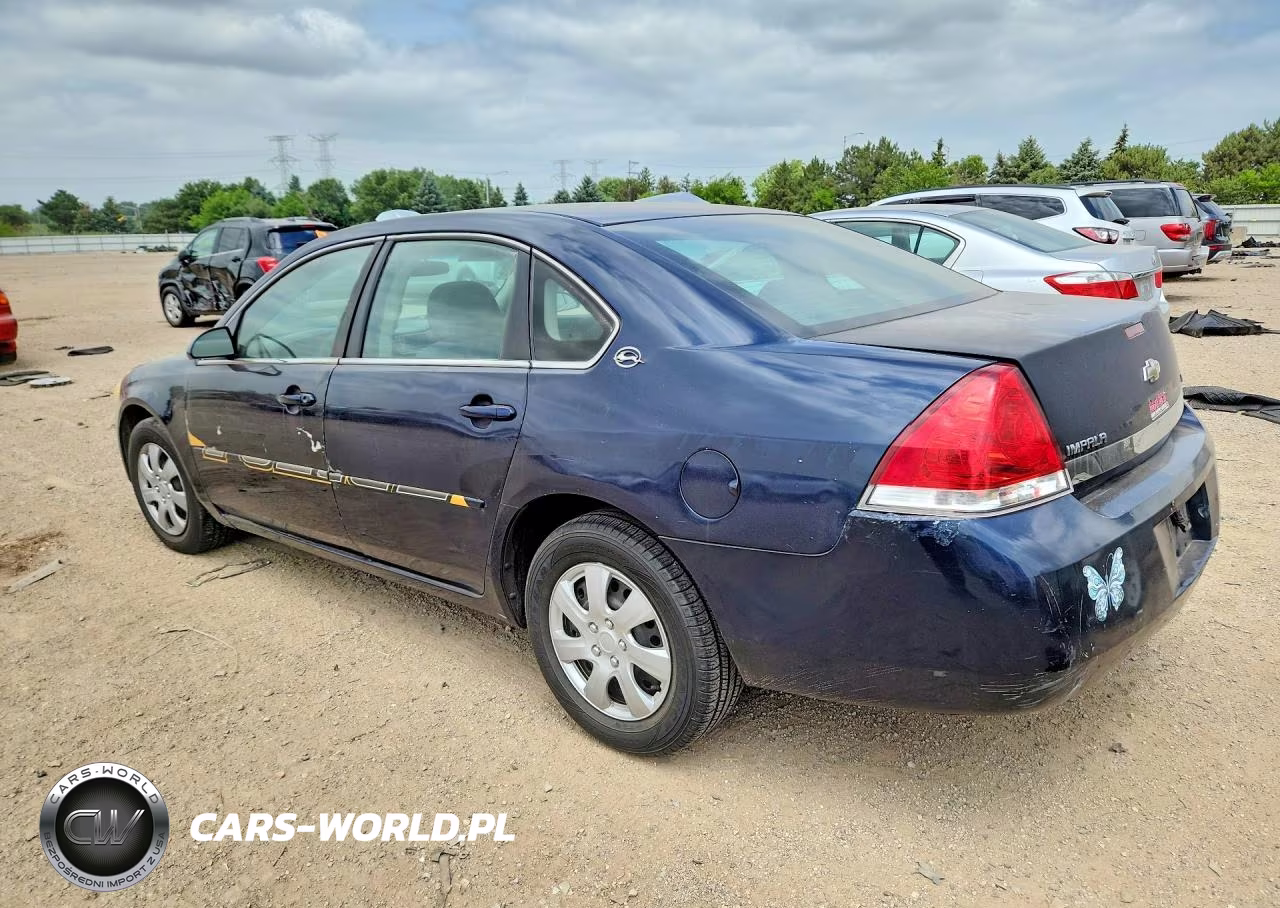 2007 Chevrolet Impala Ls VIN:2G1WB58K679316311 - 2
