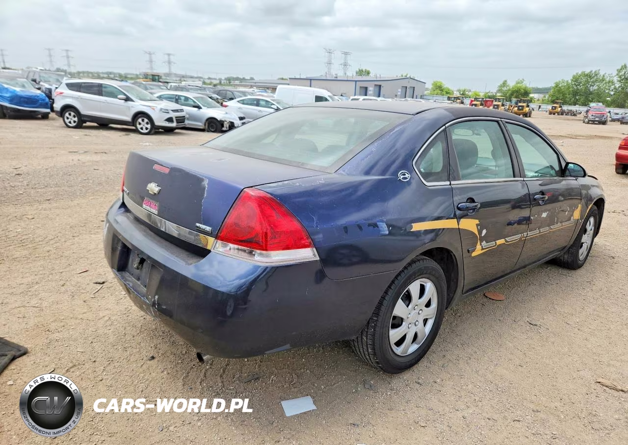 2007 Chevrolet Impala Ls VIN:2G1WB58K679316311 - 3