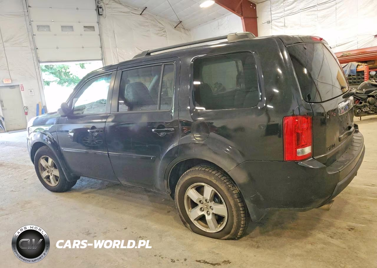 2010 Honda Pilot Exl VIN:5FNYF3H57AB020221 - 2