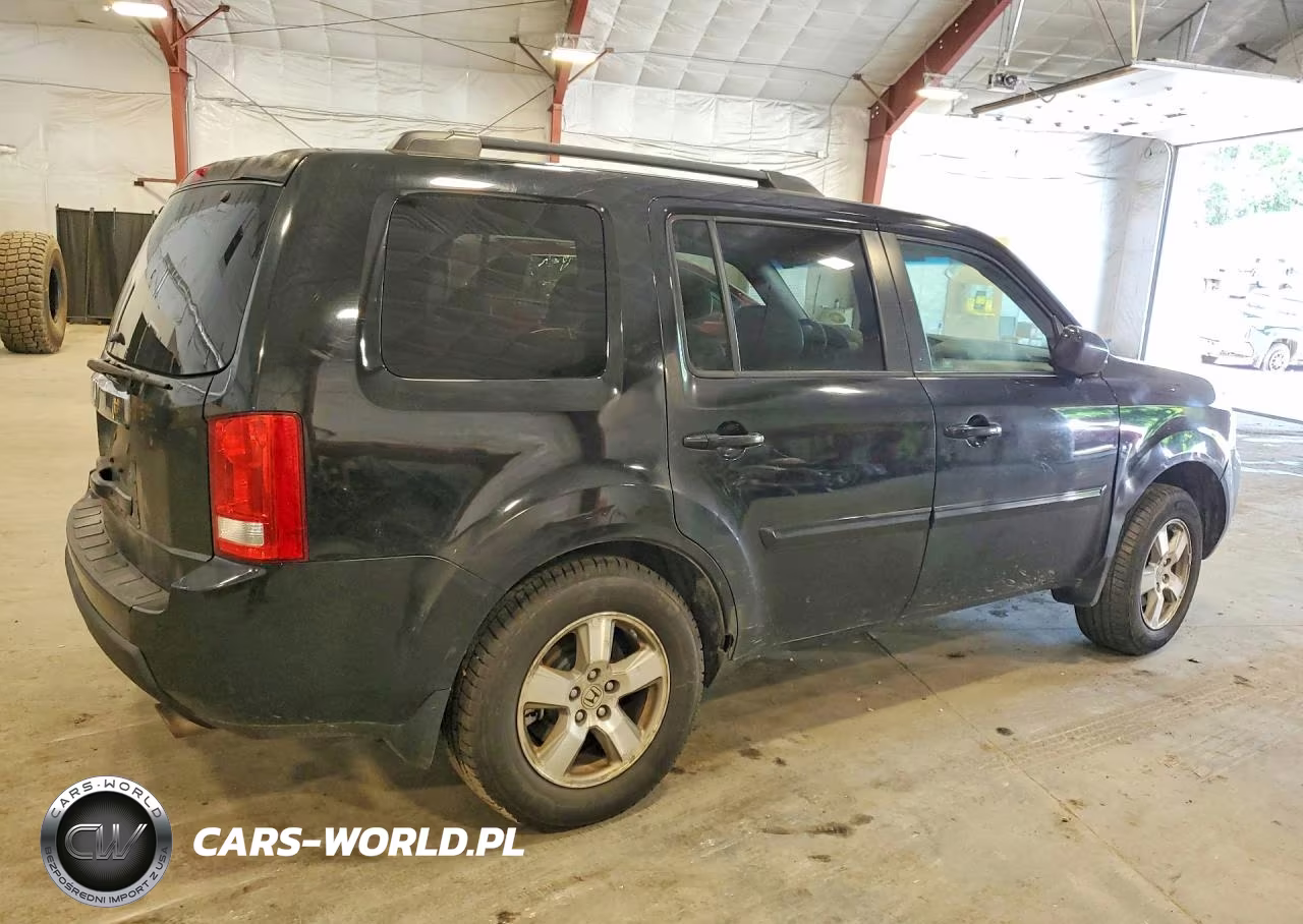 2010 Honda Pilot Exl VIN:5FNYF3H57AB020221 - 3