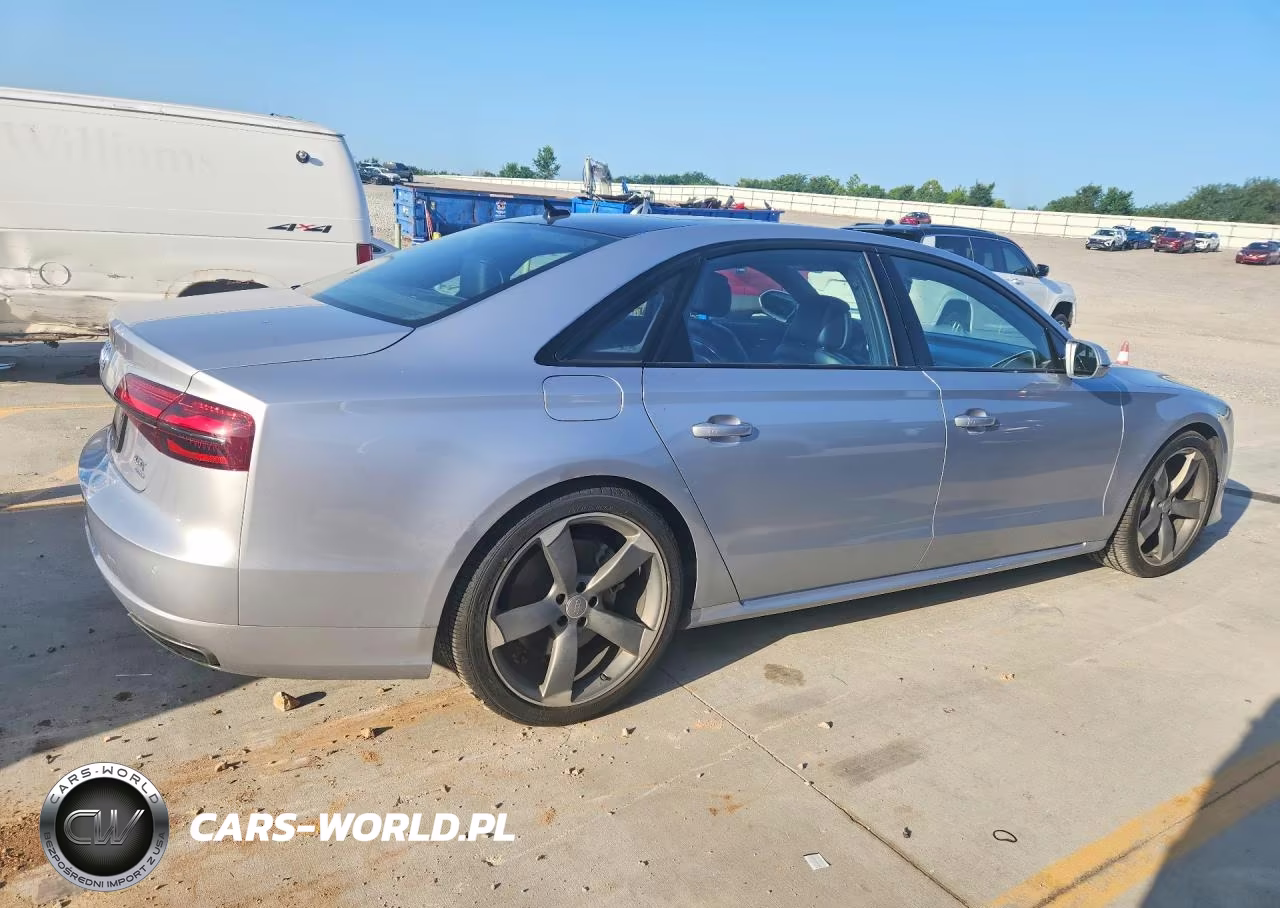 2017 Audi A8 L Quattro VIN:WAU43AFD0HN017644 - 3