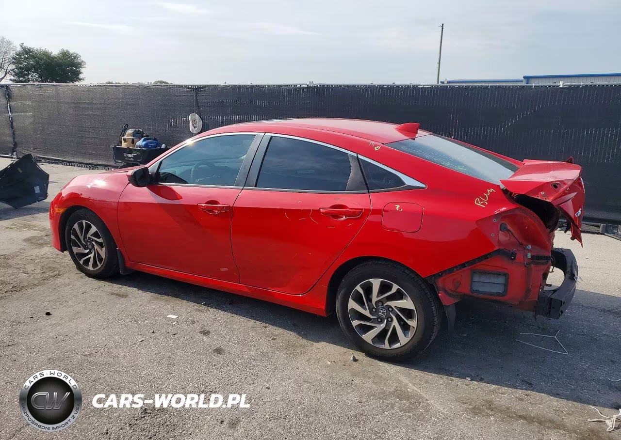 2018 Honda Civic Ex VIN:2HGFC2F72JH575068 - 2