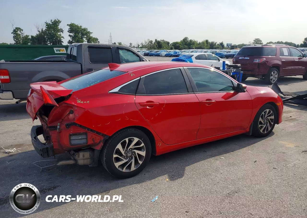 2018 Honda Civic Ex VIN:2HGFC2F72JH575068 - 3