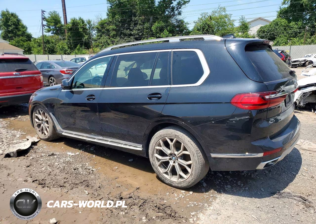 2021 BMW X7 xDrive40I VIN:5UXCW2C00M9F67427 - 2