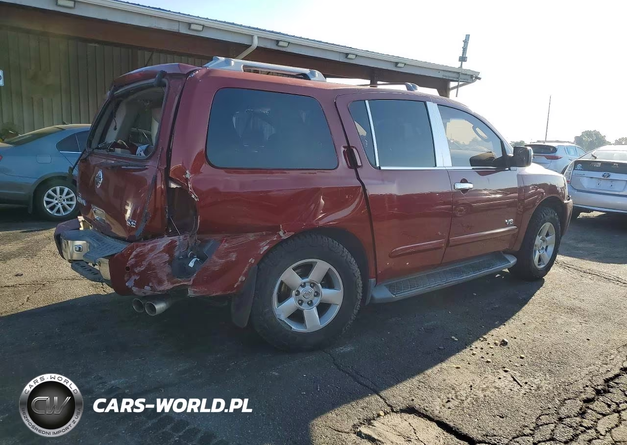2006 Nissan Armada Se VIN:5N1AA08B76N715789 - 3