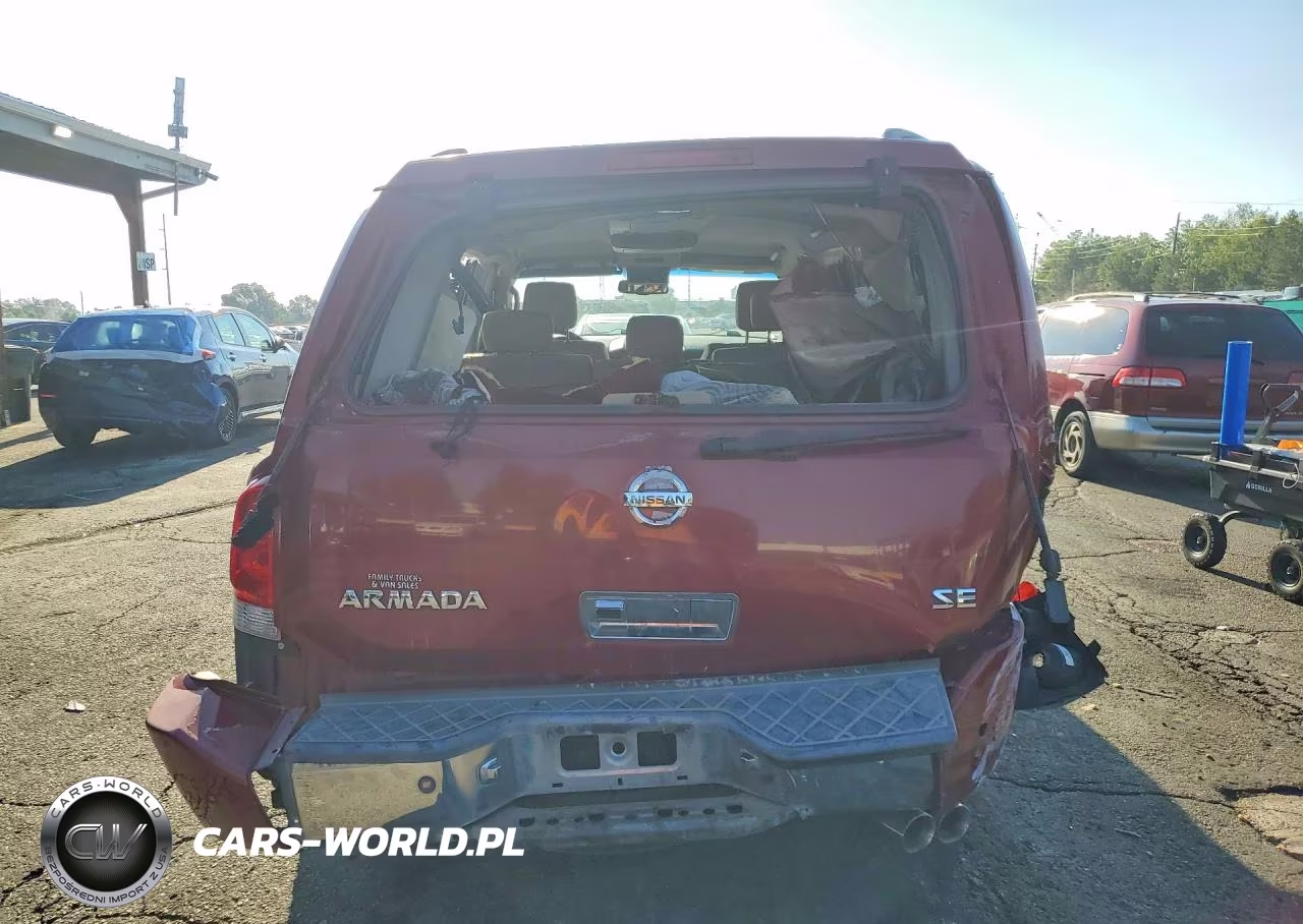 2006 Nissan Armada Se VIN:5N1AA08B76N715789 - 6