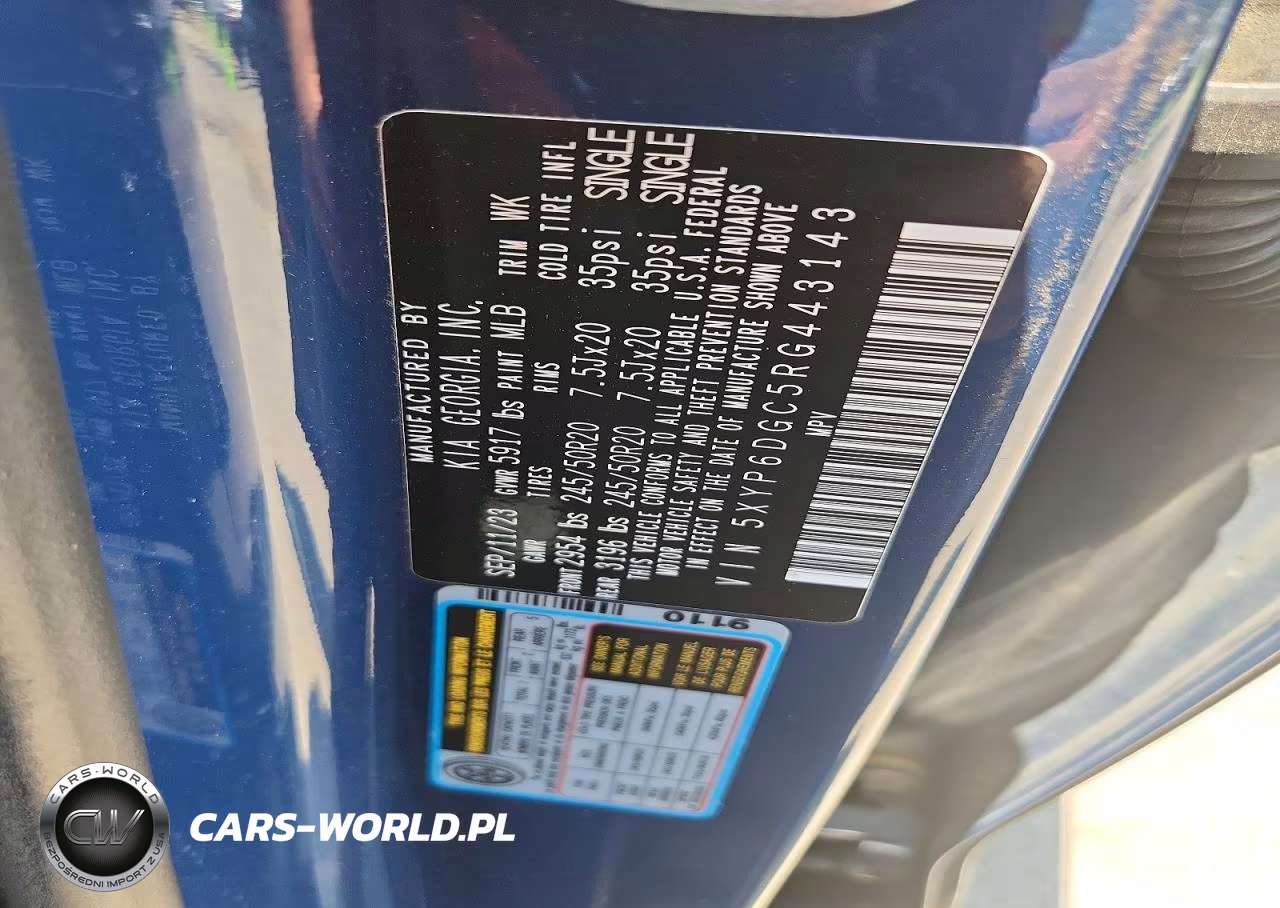 2024 Kia Telluride S VIN:5XYP6DGC5RG443143 - 13