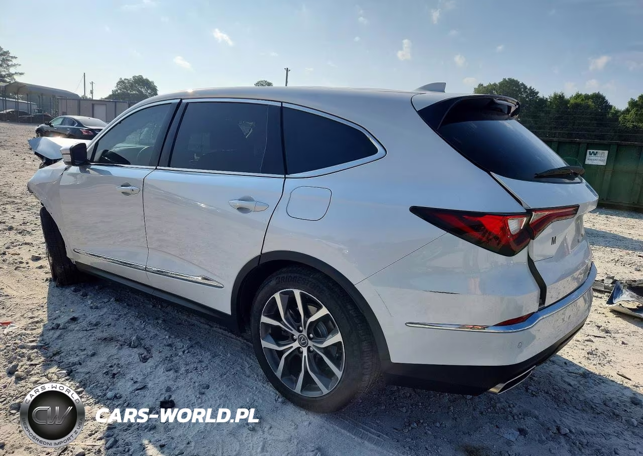 2022 Acura Mdx Technology VIN:5J8YE1H49NL009837 - 2