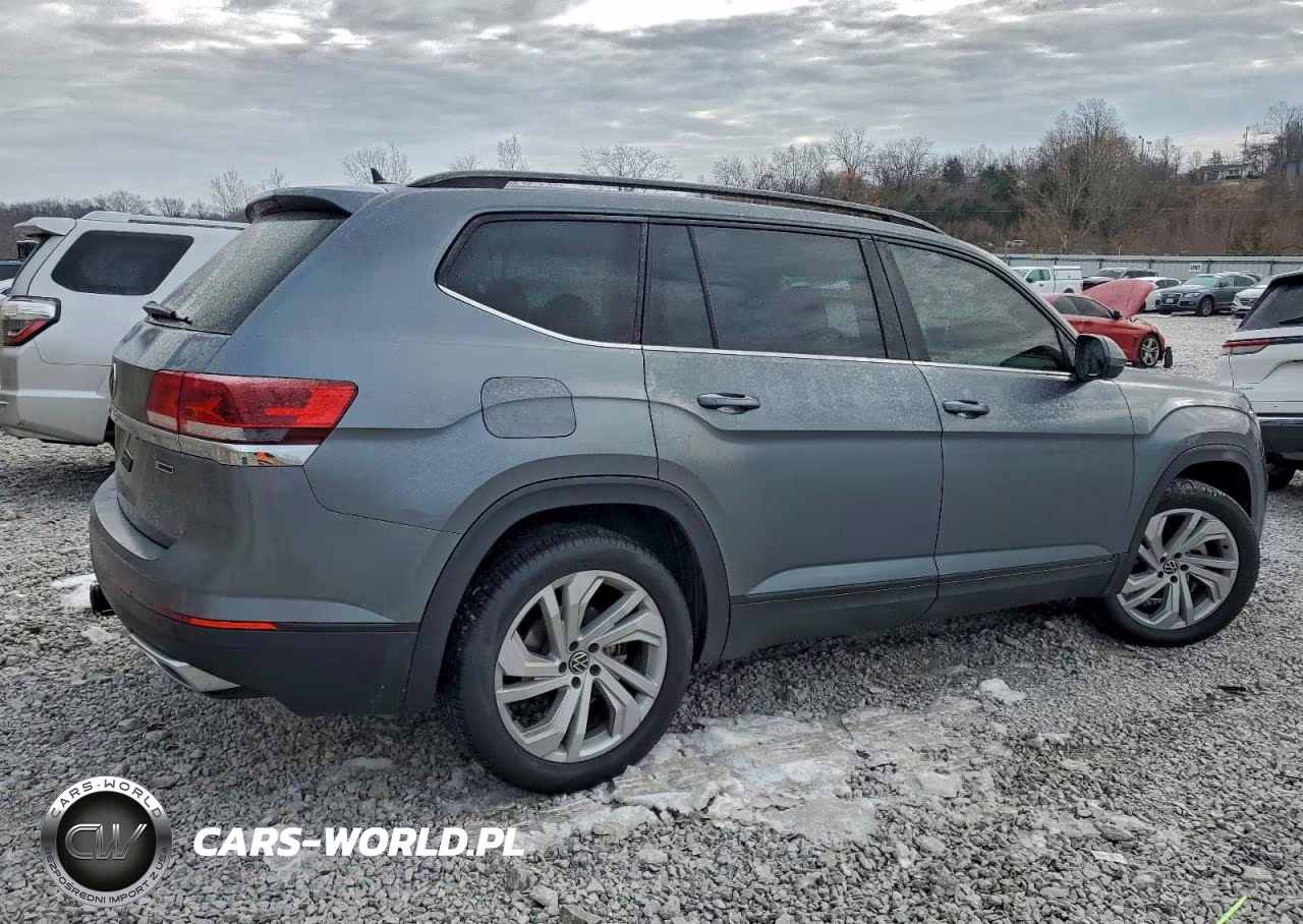 2022 Volkswagen Atlas Se VIN:1V2HR2CA7NC544802 - 3