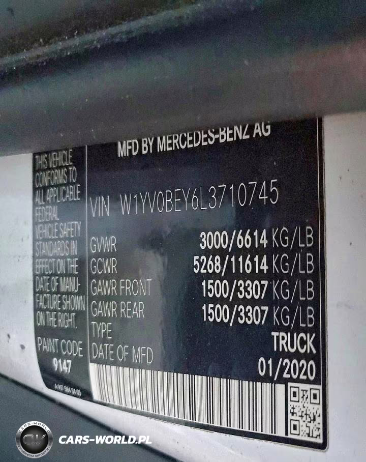 2020 Mercedes-Benz Metris Utility - Service Van VIN:W1YV0BEY6L3710745 - 13