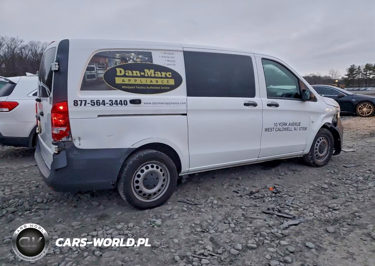 2020 Mercedes-Benz Metris Utility - Service Van VIN:W1YV0BEY6L3710745 - 3