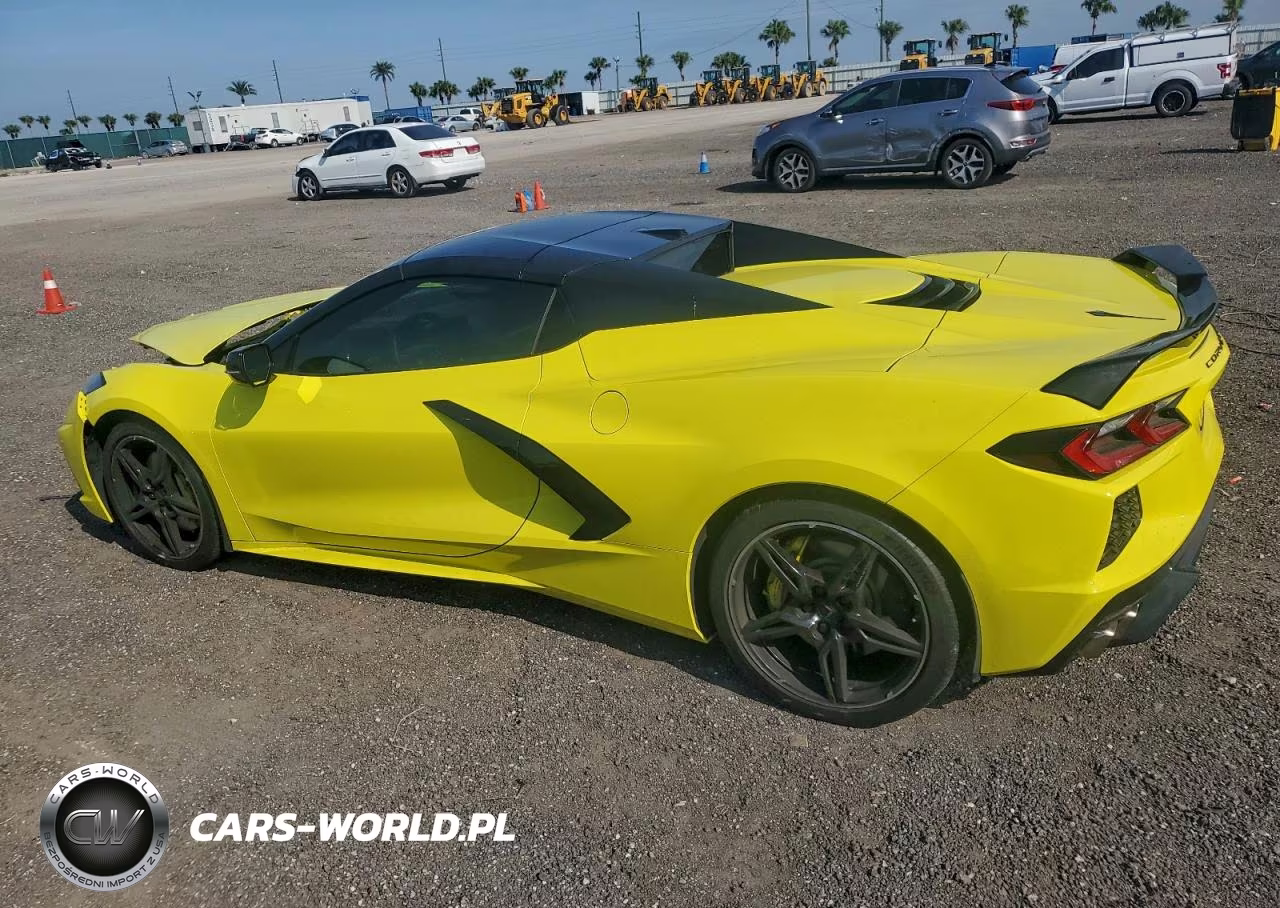 2021 Chevrolet Corvette Stingray 2Lt VIN:1G1YB3D46M5108636 - 2