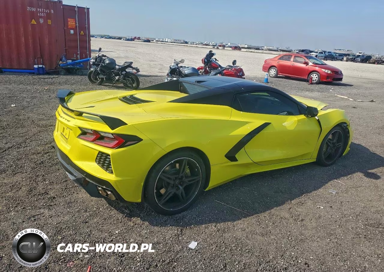 2021 Chevrolet Corvette Stingray 2Lt VIN:1G1YB3D46M5108636 - 3
