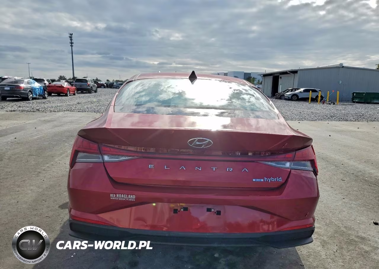 2023 Hyundai Elantra Hybrid Blue VIN:KMHLM4AJ9PU082034 - 6
