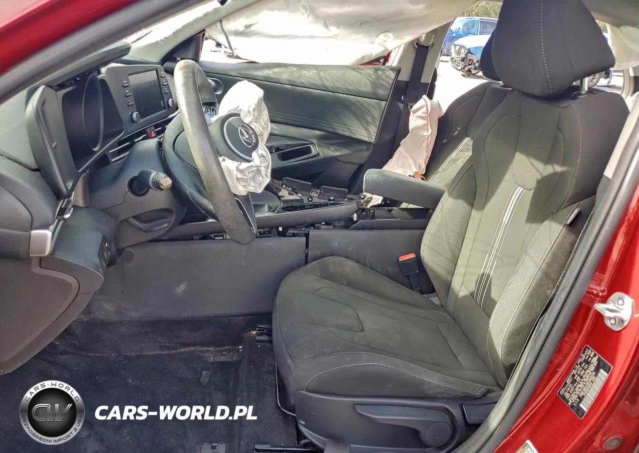 2023 Hyundai Elantra Hybrid Blue VIN:KMHLM4AJ9PU082034 - 7