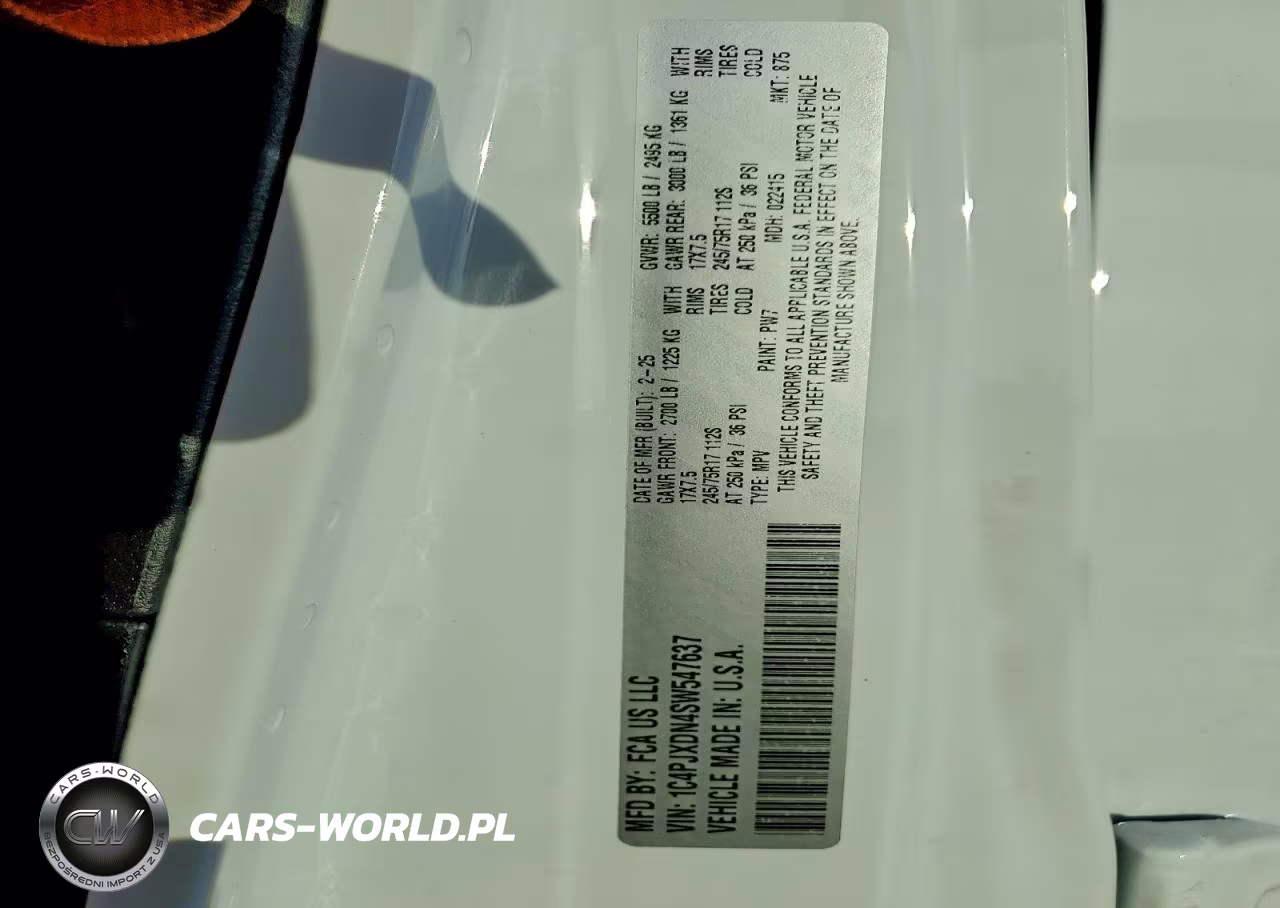2025 Jeep Wrangler Sport VIN:1C4PJXDN4SW547637 - 13