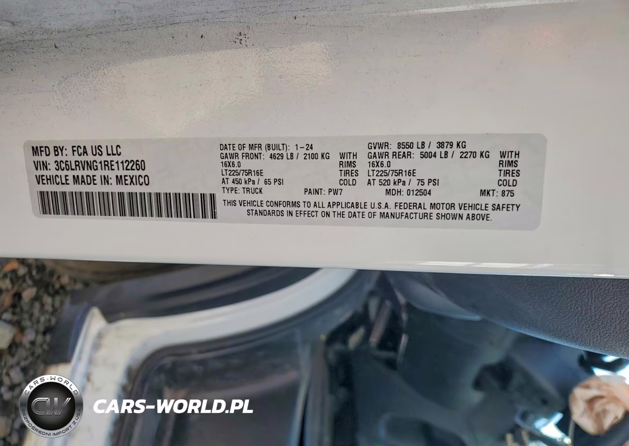 2024 Ram Promaster - Cargo Va VIN:3C6LRVNG1RE112260 - 13