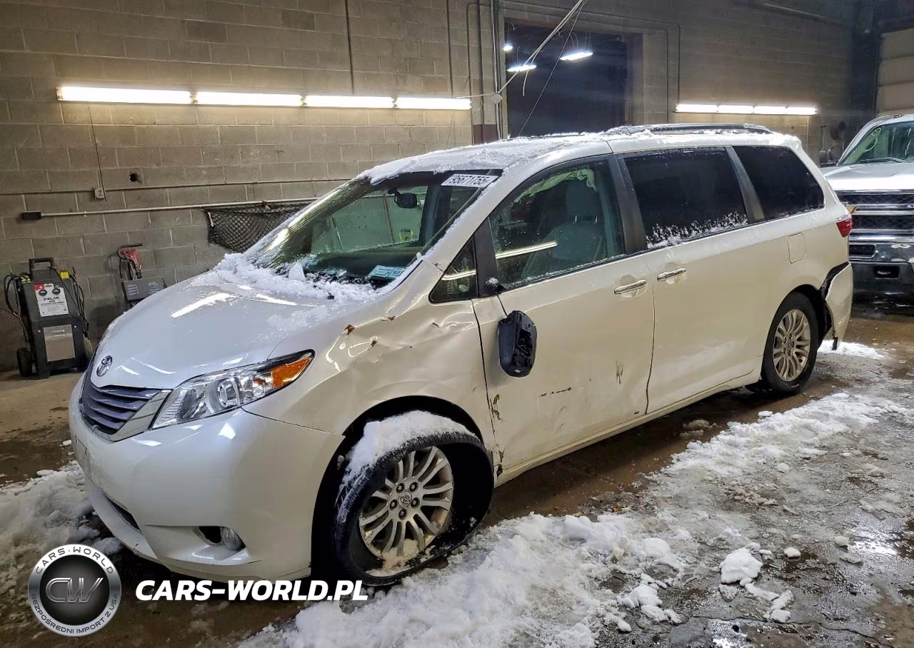 2016 Toyota Sienna Xle VIN:5TDYK3DC1GS748248 - 1