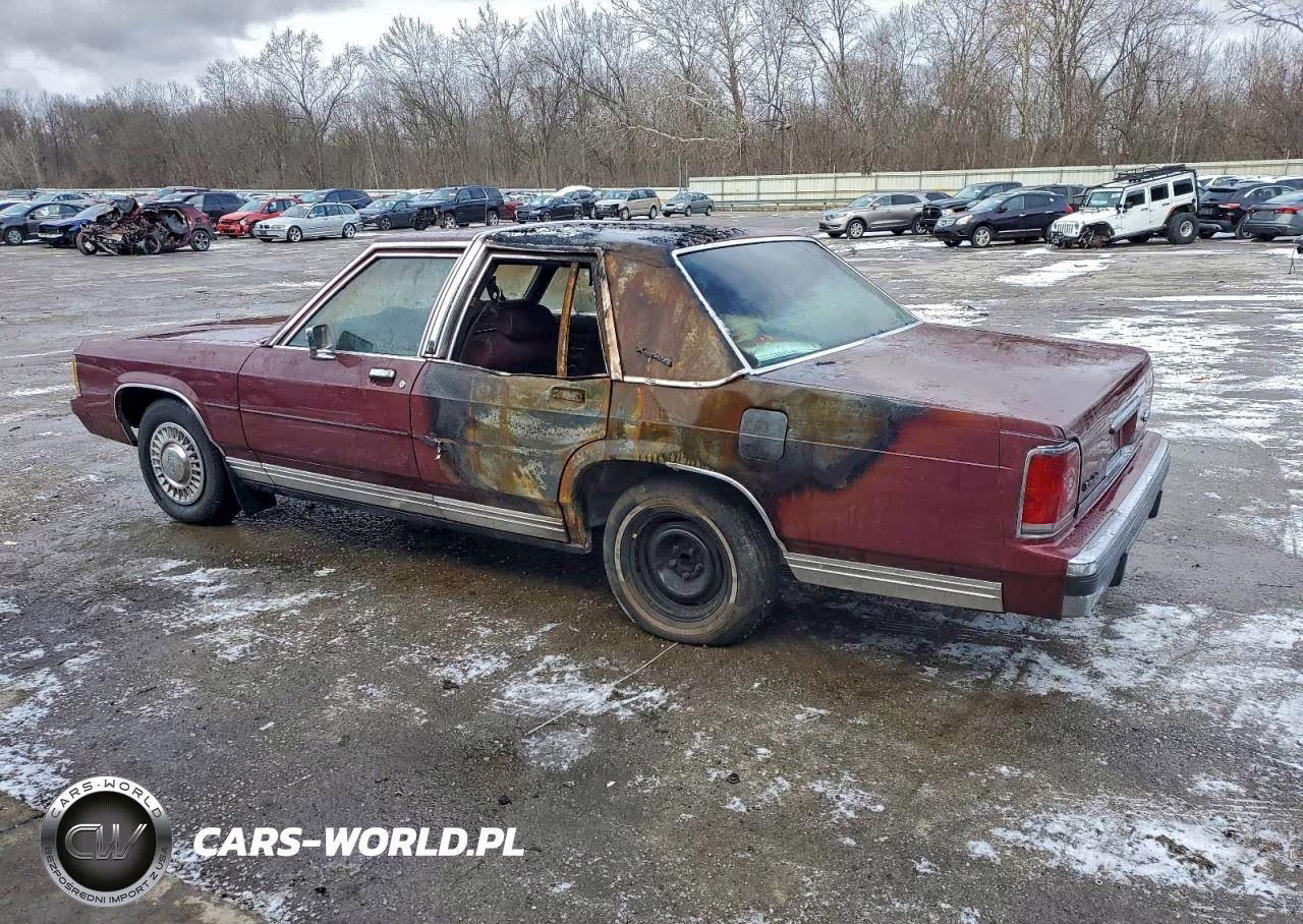 1988 Ford Crown Victoria VIN:2FABP73F7JX196394 - 2