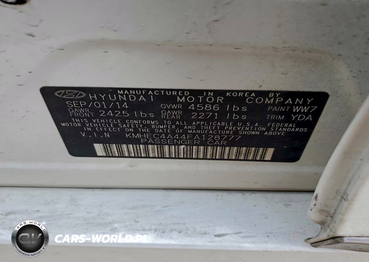 2015 Hyundai Sonata VIN:KMHEC4A44FA128777 - 12
