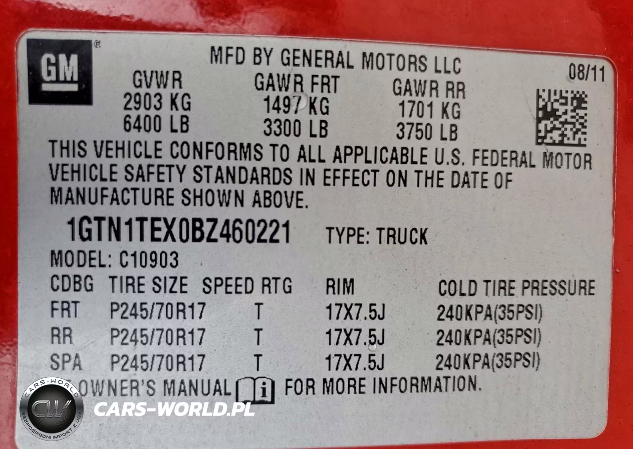 2011 GMC Sierra C1500 VIN:1GTN1TEX0BZ460221 - 13