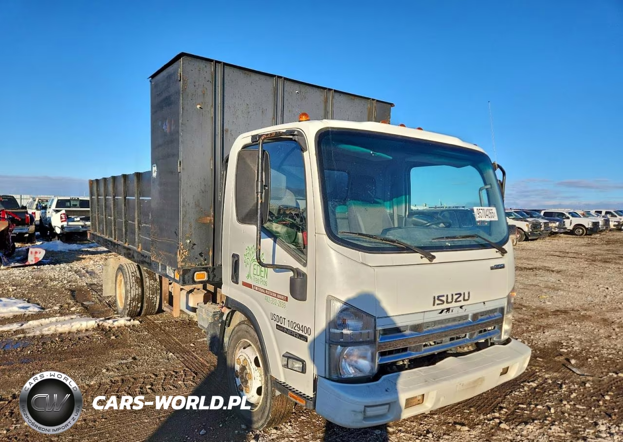 2014 Isuzu Npr Hd Flatbed Truck VIN:54DC4W1BXES802700 - 1