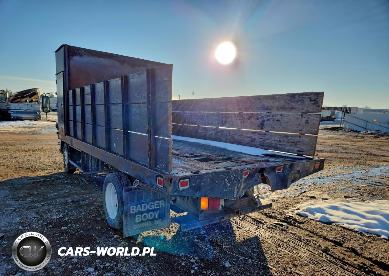 2014 Isuzu Npr Hd Flatbed Truck VIN:54DC4W1BXES802700 - 3